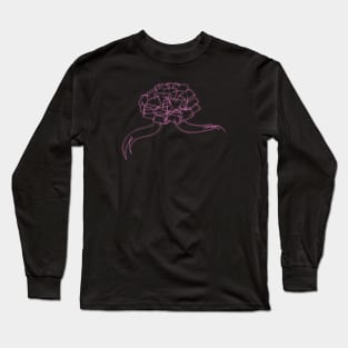 Ribbon Bow (pink) Long Sleeve T-Shirt